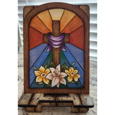 Easter Stained Glass E-Pattern by Sandy Le Flore