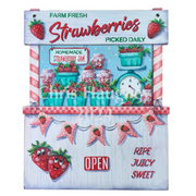 Fresh Strawberries Pattern by Chris Haughey