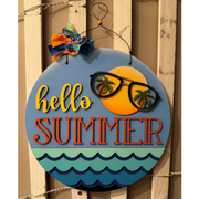 Hello Summer Door Hanger E-Pattern by Tammey Etheredge