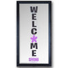 Welcome Spring Floral Vertical Stencil
