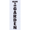 Welcome to Our Garden Vertical Stencil