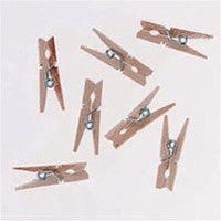 1 in. Wood Spring Clothespins