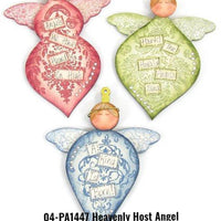 Heavenly Hosts Angel Ornaments Wood Kit