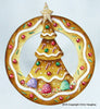 Christmas Tree Circle Ornament