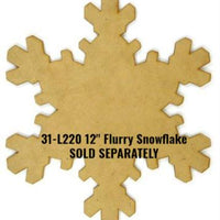 Happy Day Snowflake Plaque Pattern by Chris Haughey