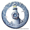 Lighthouse Circle Cutout Ornament