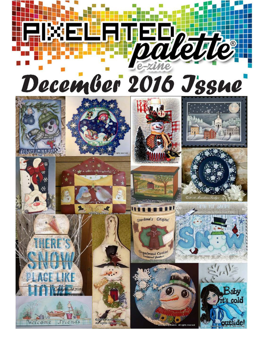 Pixelated Palette - December 2016 Issue Download