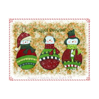 Snuggly Snowies E-Pattern by Sharon Bond