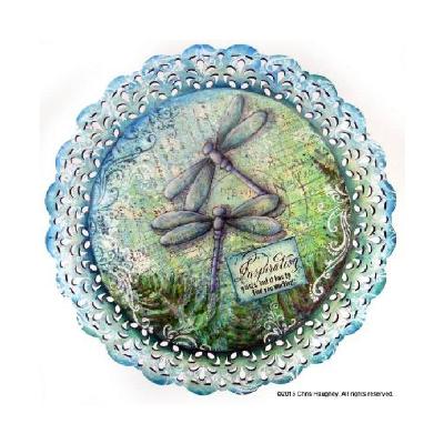 Inspiration Dragonfly Plaque Pattern