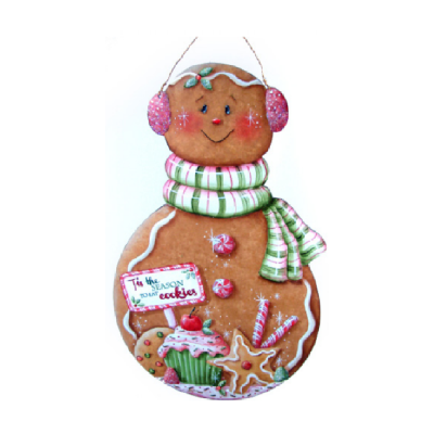 Cookie Time Gingerbread Pattern