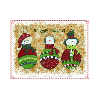 Snuggly Snowies Pattern by Sharon Bond