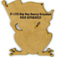 Hop Hop Hooray! Ornament E-Pattern