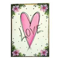 Love & Blossoms Card E-Pattern