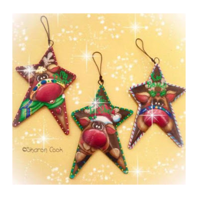 Rusty Reindeer Ornaments E-Pattern