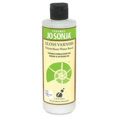 Jo Sonja Gloss Varnish - 8oz Bottle