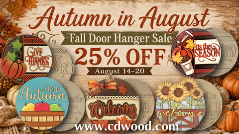 Fall Door Hanger Sale