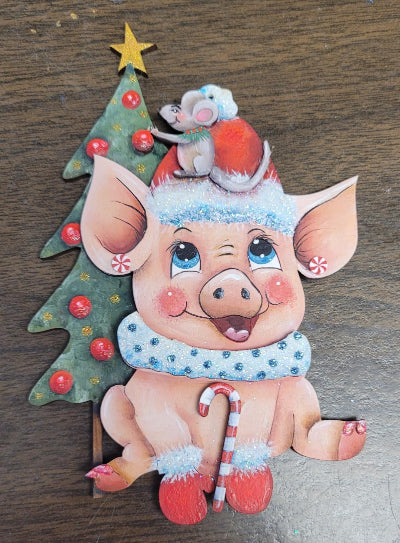 Matti and Peg Decorate the Tree E-Pattern By Julie Cloud
