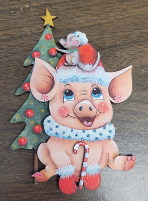 Matti and Peg Decorate the Tree E-Pattern By Julie Cloud