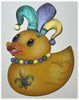 Mardi Gras Duck Ornament By Linda O’Connell