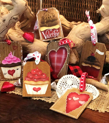 Sweet Treat Valentine Tags E-Pattern by Tammey Etheredge