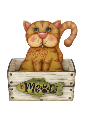 Meow Large Treat Box E-Pattern by Chris Haughey