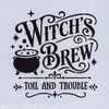Witch's Brew Mini Stencil