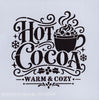 Hot Cocoa Mini Stencil