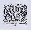 Candy Canes Mini Stencil