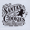 Santa's Cookies Mini Stencil
