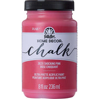 Shocking Pink FolkArt Home Décor Chalk Paint