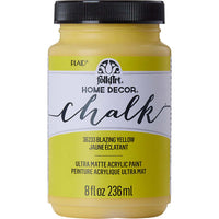 Blazing Yellow FolkArt Home Décor Chalk Paint