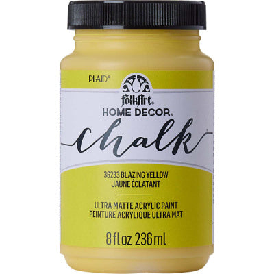 Blazing Yellow FolkArt Home Décor Chalk Paint