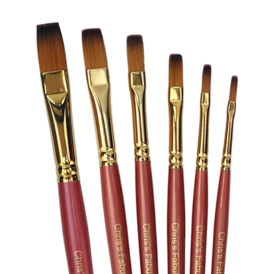 Chris's Fabulous Flat Brush Set
