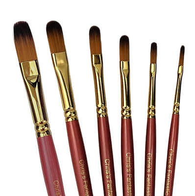 Chris's Fantastic Filbert Brush Set
