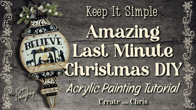 Believe Ornament Plaque Bundle