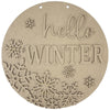 Hello Winter Hanger