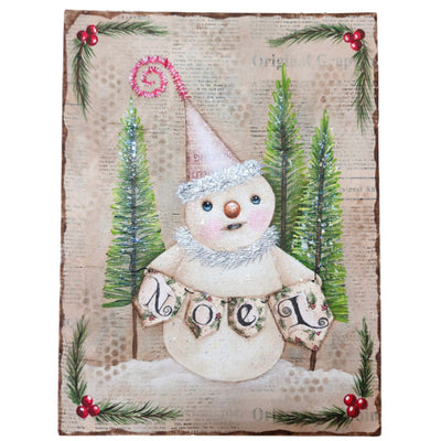 My Vintage Snowman E-Pattern by Sandy Le Flore
