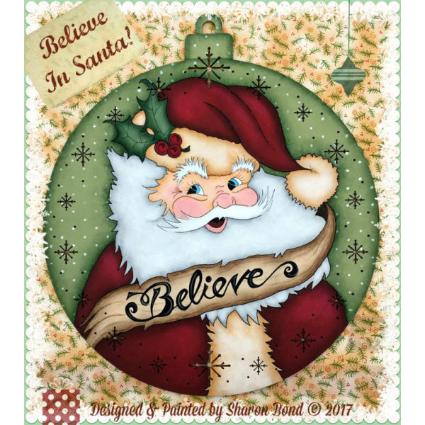 Believe in Santa E-Pattern By Sharon Bond