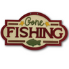 Gone Fishing Plaque