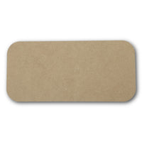 9-3/4" Rounded Rectangle Plaque