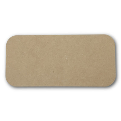 9-3/4" Rounded Rectangle Plaque