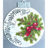 Poinsettia and Holly E-Pattern By Donna Hodson