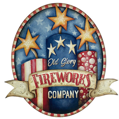 Old Glory Fireworks Company E-Pattern by Chris Haughey