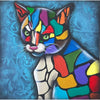 Picasso Inspired Cat E-Pattern by Lonna Lamb