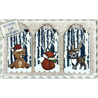 Our Friends from Birch Woods E-Pattern By Sharon Bond