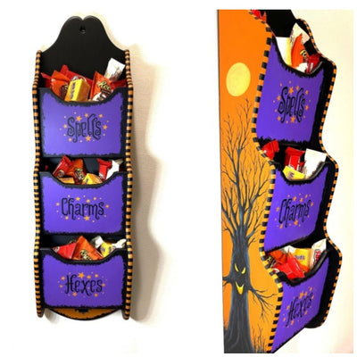 Trick or Treat Candy Holder E-Pattern By Linda Hollander