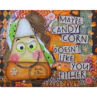 Maybe Candy Corn E-Pattern by Sandy Le Flore