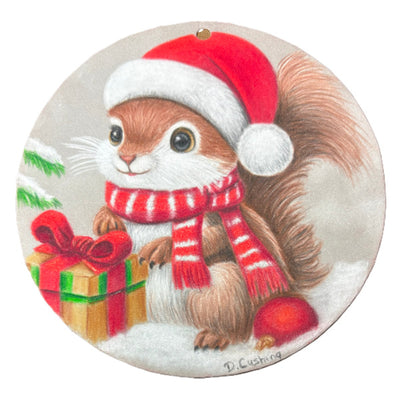 Christmas Squirrel E-Pattern By Debbie Cushing
