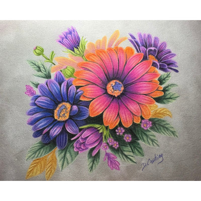 Vibrant Daisies E-Pattern By Debbie Cushing