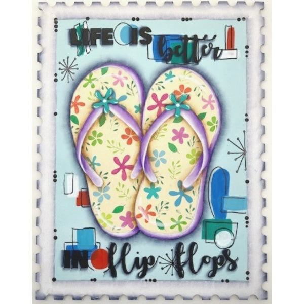 Life is Better in Flip Flops E-Pattern by Lonna Lamb